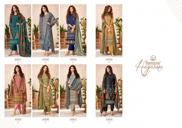 Radhika Sumyra Hayaana Pashmina DesignerDress Material Collection 